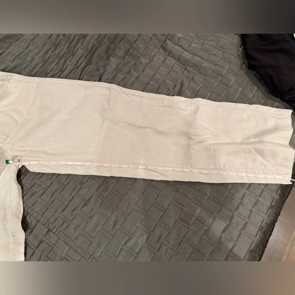 With nothing underneath Hemp palazzo trousers, size US2 - Picture 6 of 7